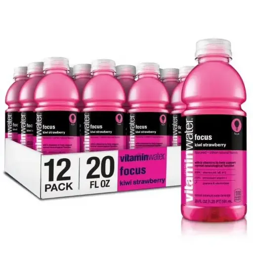 [Temp-INT-00521] VITAMIN WATER 20OZ/12PK (KIWI STRAWBERRY)