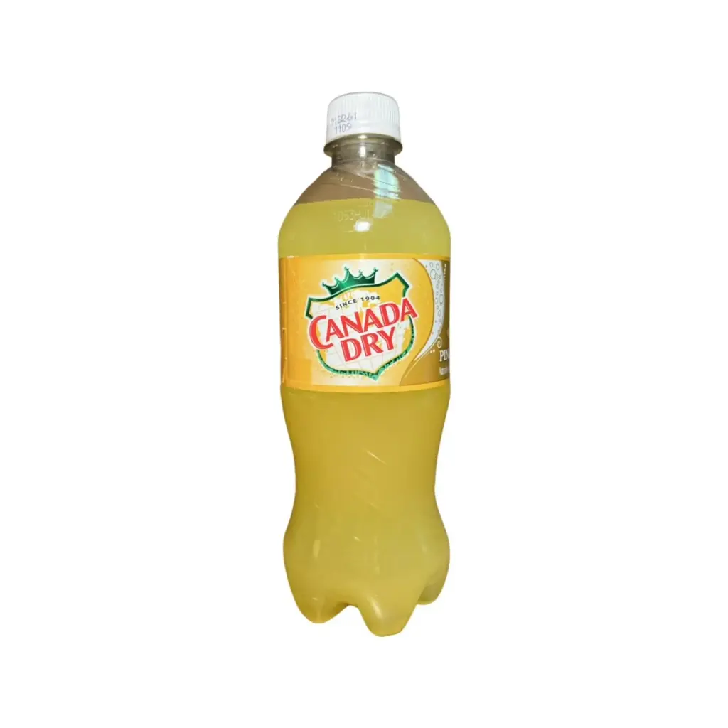 CANADA DRY 20OZ/24PK (PINEAPPLE)