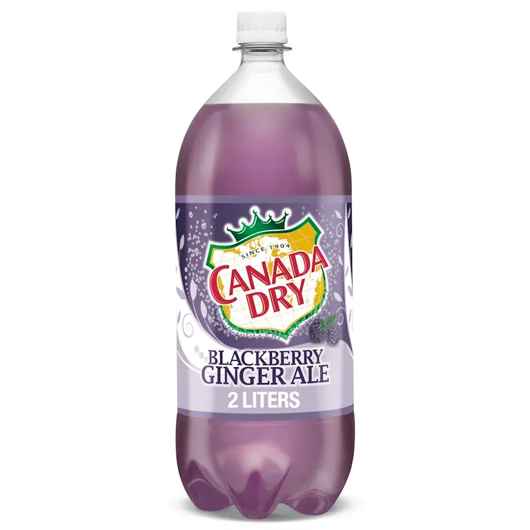 CANADA DRY 2L/8PK (BLACKBERRY GINGERALE)