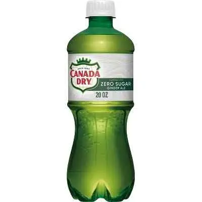 [Temp-INT-01637] CANADA DRY ZERO SUGAR 20OZ/24PK (GINGER ALE)