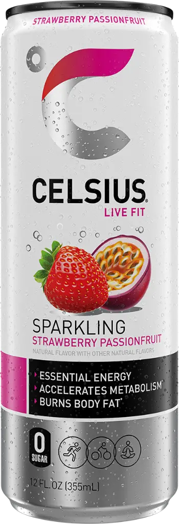 CELSIUS 12OZ/12PK (STRAWBERRY PASSION FRUIT)