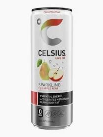 CELSIUS 12/12OZ (SPARKLING FUJI APPLE PEAR)
