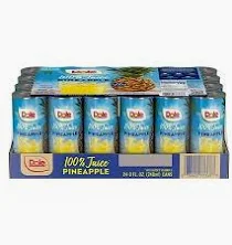 [Temp-INT-02008] DOLE 8•4OZ/24CAN (PINEAPPLE)