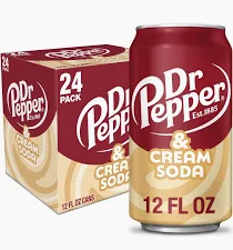 [Temp-INT-02103] DR.PEPPER CREAM SODA CAN 24PK/12OZ