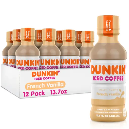 [Temp-INT-02113] DUNKIN ICED COFFEE 13•7OZ/12PK (FRENCH VANILLA)