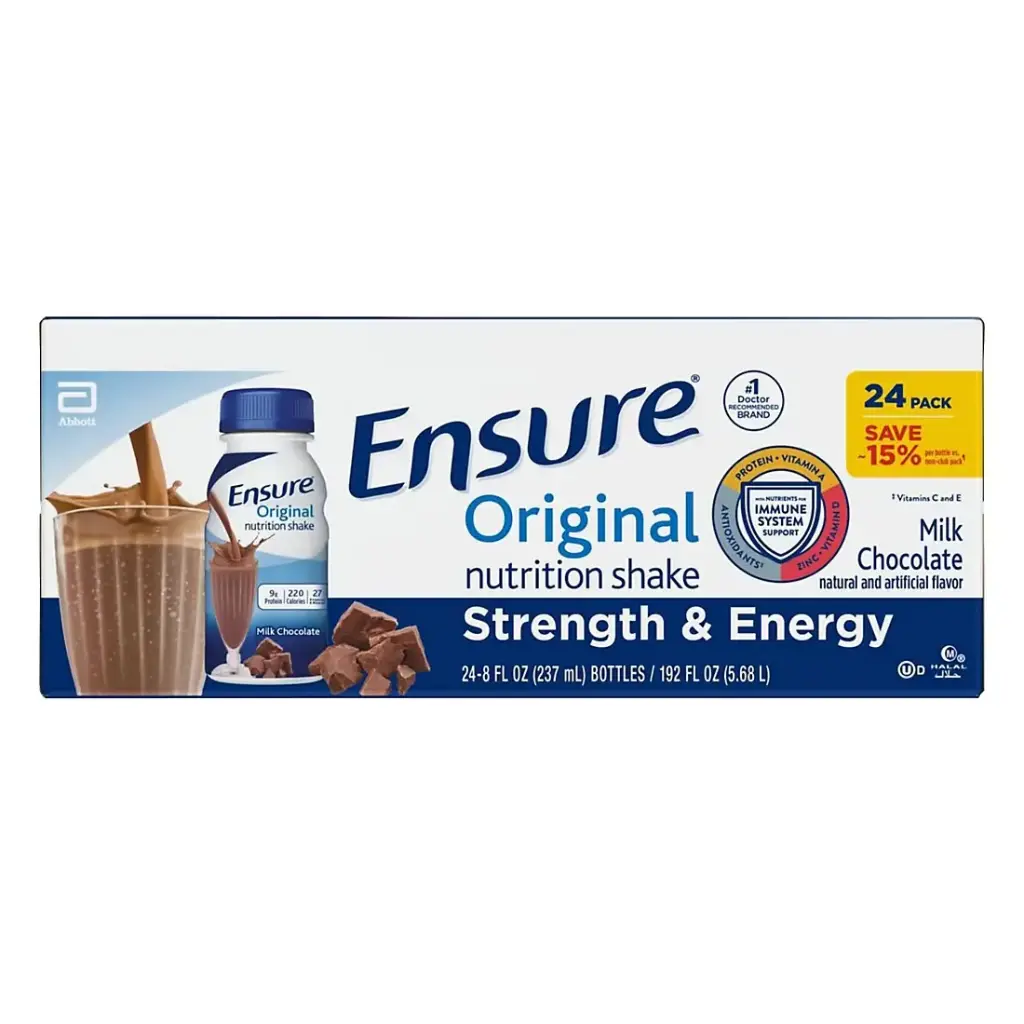ENSURE ORIGINAL 24PK/8OZ (CHOCOLATE)