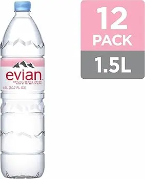 EVIAN 1.5L/12PK