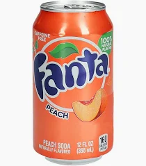 FANTA PEACH CAN 24/12OZ