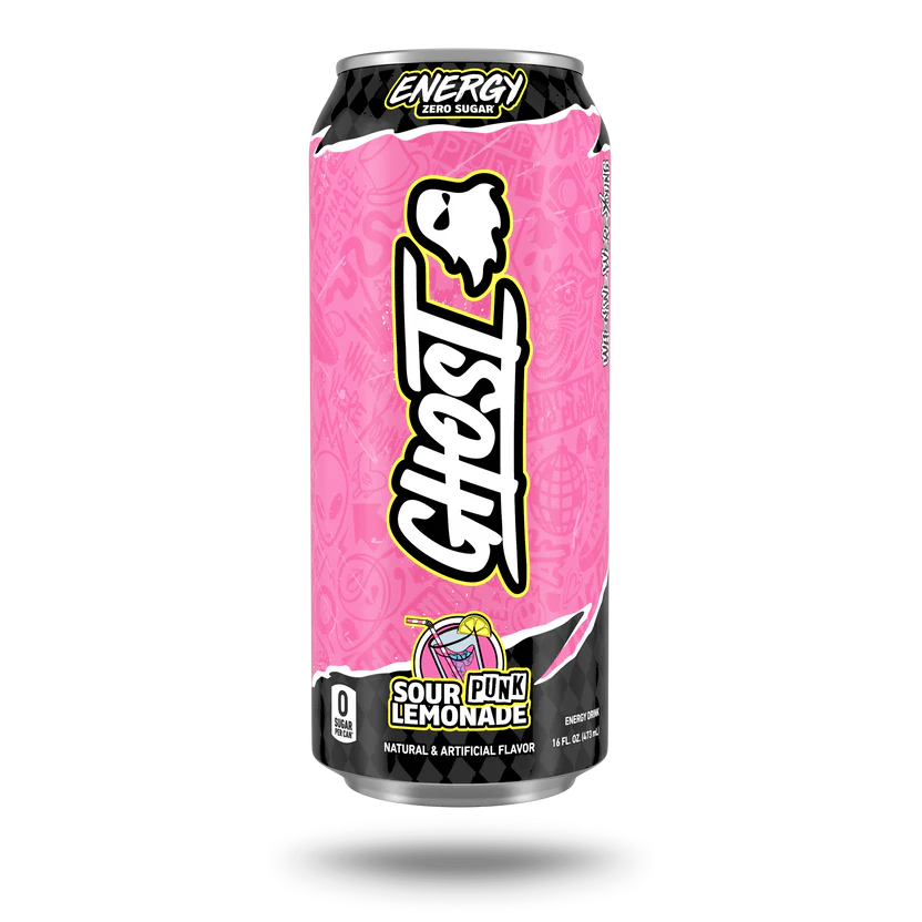 GHOST 16OZ/12PK (SOUR PINK LEMONADE)