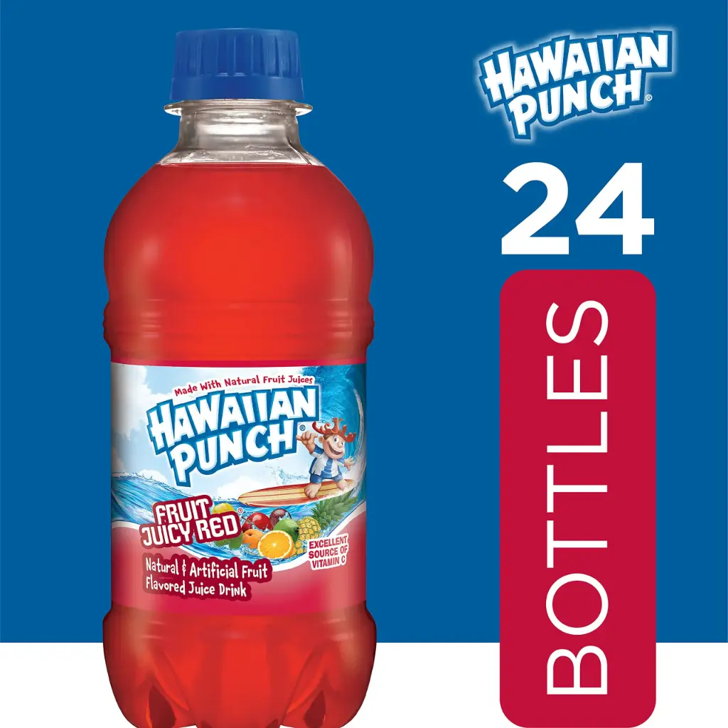 HAWAIIAN PUNCH 20OZ/24PK (FRUIT JUICE RED)