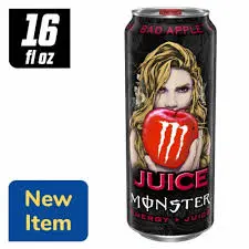 MONSTER ENERGY 16OZ/24PK (BAD APPLE)