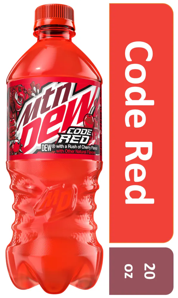 MOUNTAIN DEW 24/20OZ (CODE RED)