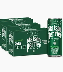 [Temp-INT-1664] PERRIER CARBONATED WATER 24pk/11•5oz