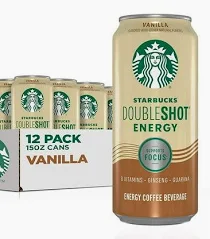 [Temp-INT-2627] STARBUCKS DOUBLE SHOT ENERGY 15OZ/12PK (VANILLA)