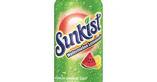 SUNKIST CAN 24/12OZ (WATERMELON LEMONADE)