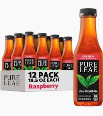 PURE LEAF 18.5OZ/12PK ( RASPBERRY)