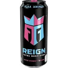 REIGN ENERGY 16OZ/12PK (SOUR GUMMY WARM)